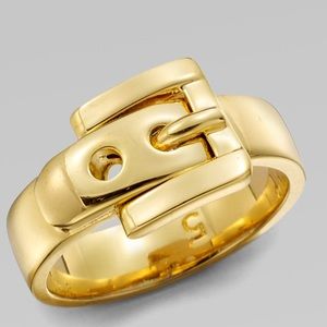 Michael Kors Buckle Ring Size 7